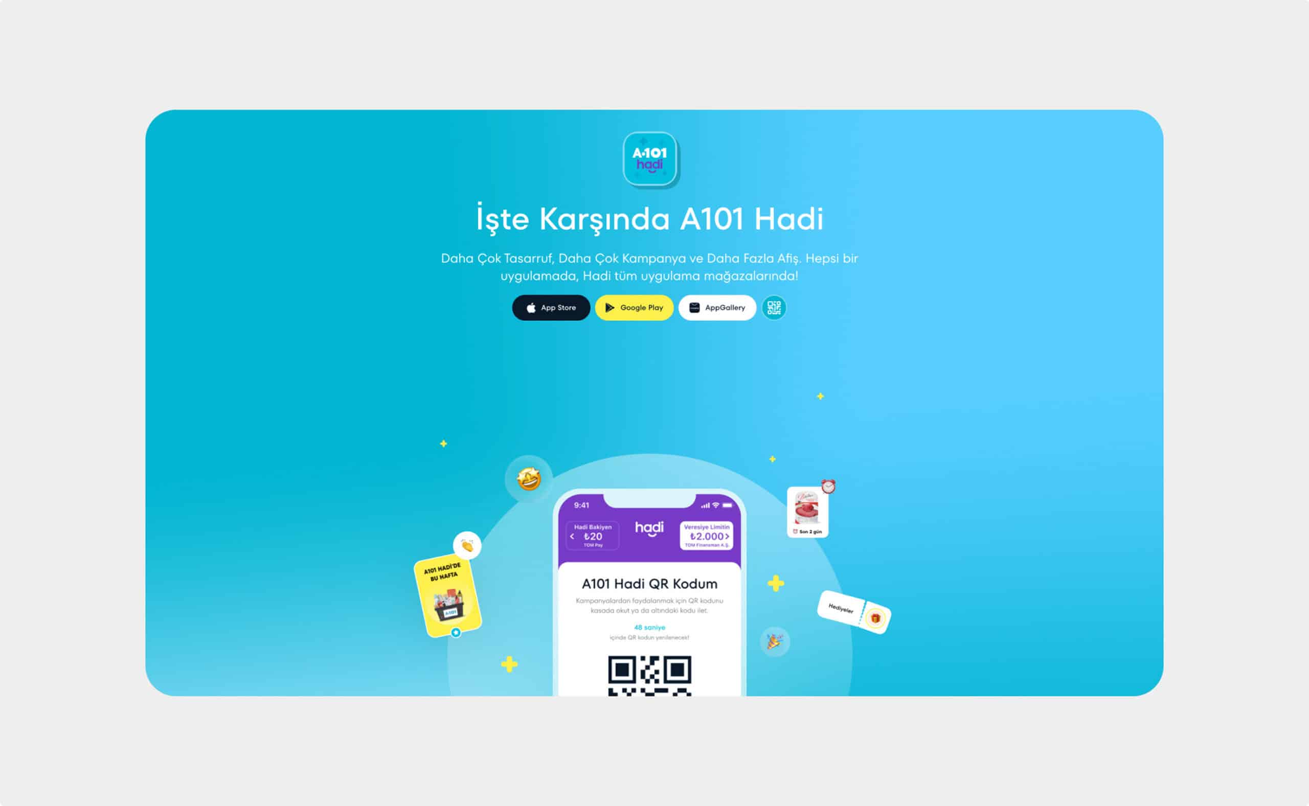 A101 Hadi website preview