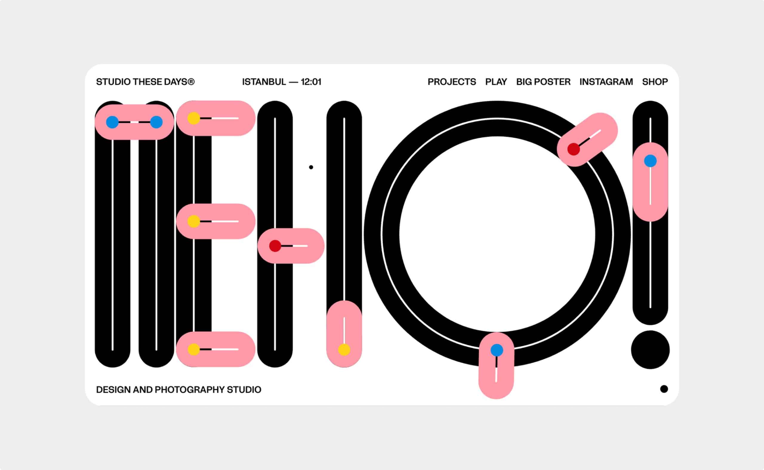 Studio These Days website preview